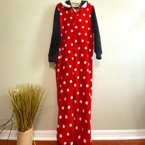 Disney Minnie Mouse fleece hooded overalls Size: 2x 18w-20w